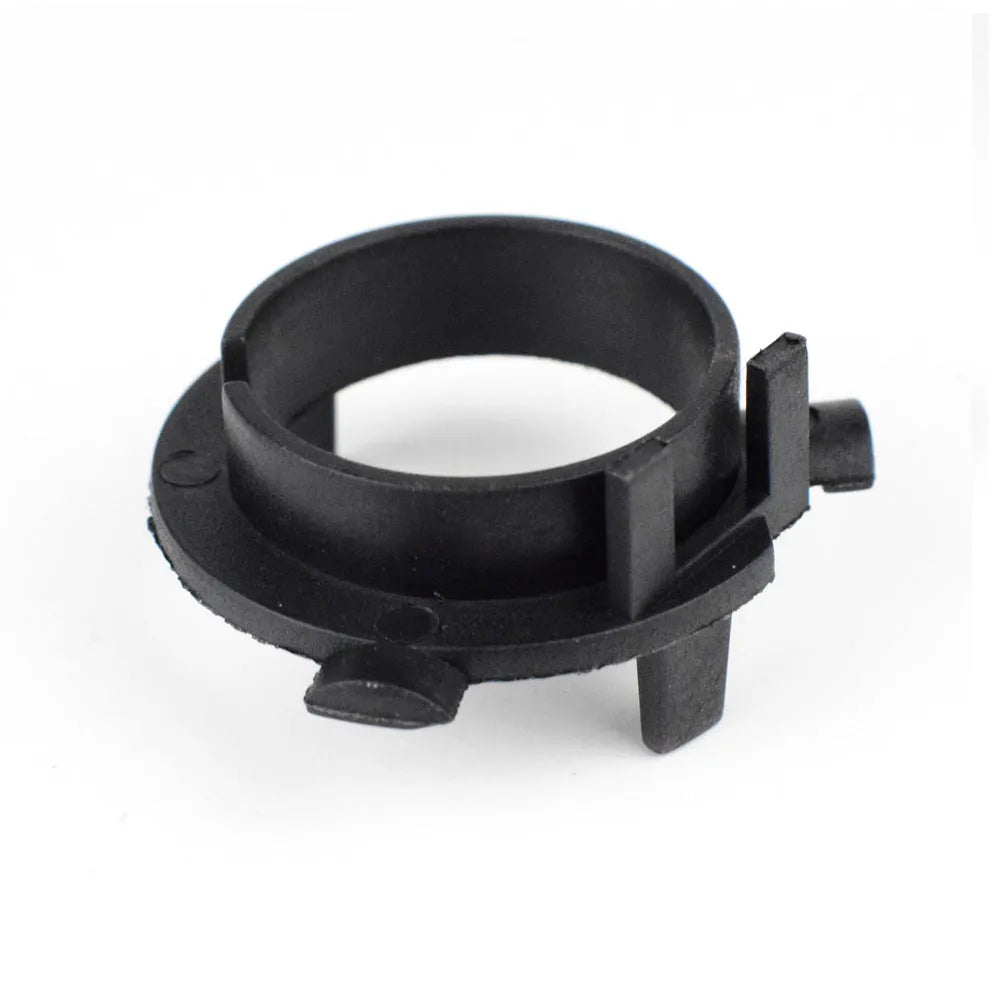 Black ABS plastic headlight adjustment card holder for compatible car models.