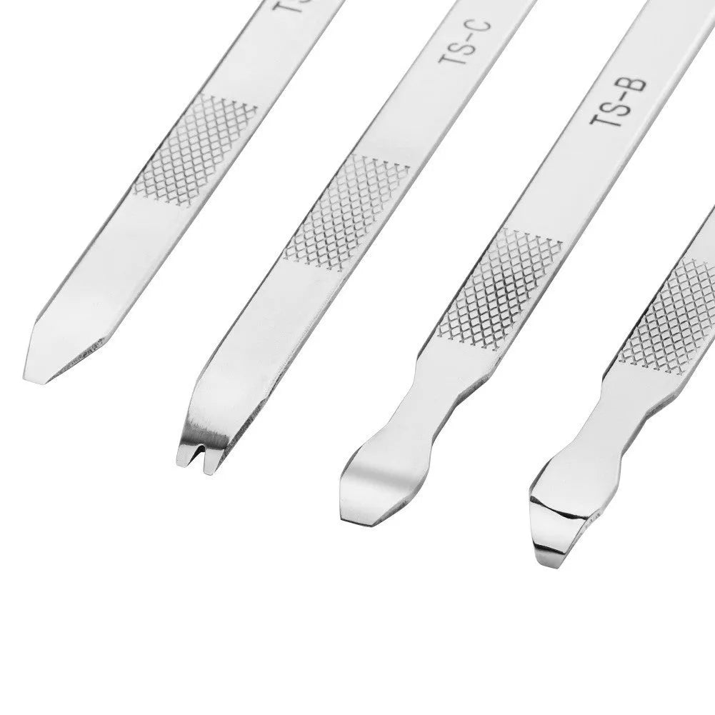 Mobile phone rear cover glass fixing fixture with adjustable elasticity and silicone grip points
