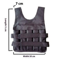 Children's adjustable voile sand vest for weight training with 2kg to 8kg load capacity