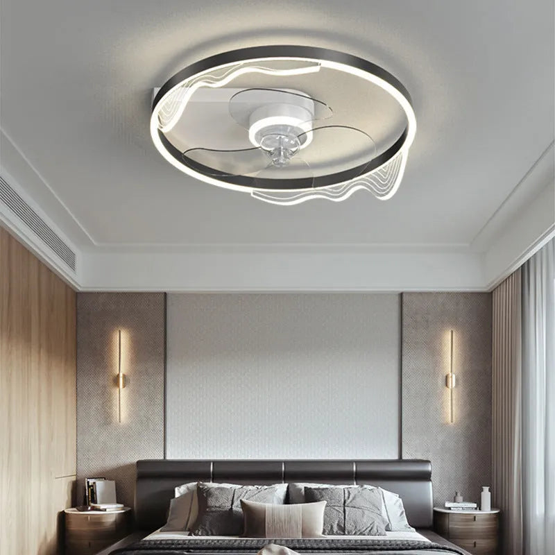 Landi simple modern Nordic style ceiling lamp with LED light source and iron construction