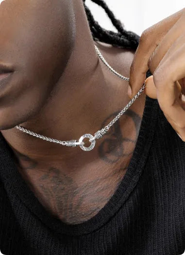 S925 sterling silver clavicle necklace for women with pendant, available in 50cm, 55cm, and 60cm chain lengths.