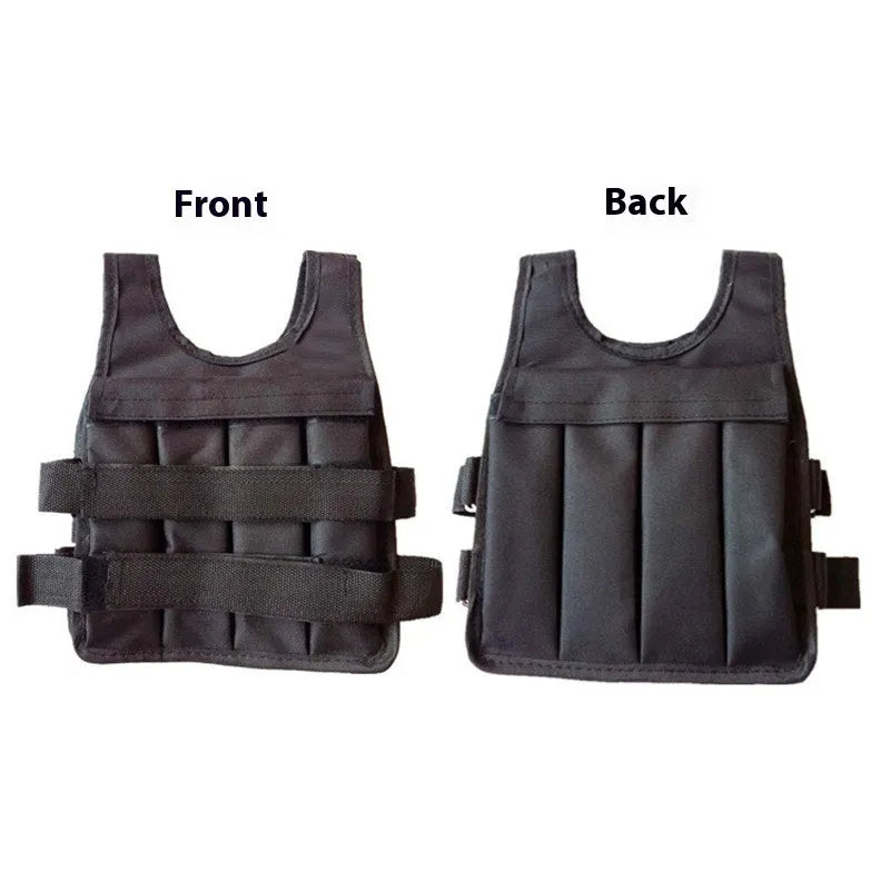 Children's adjustable voile sand vest for weight training with 2kg to 8kg load capacity