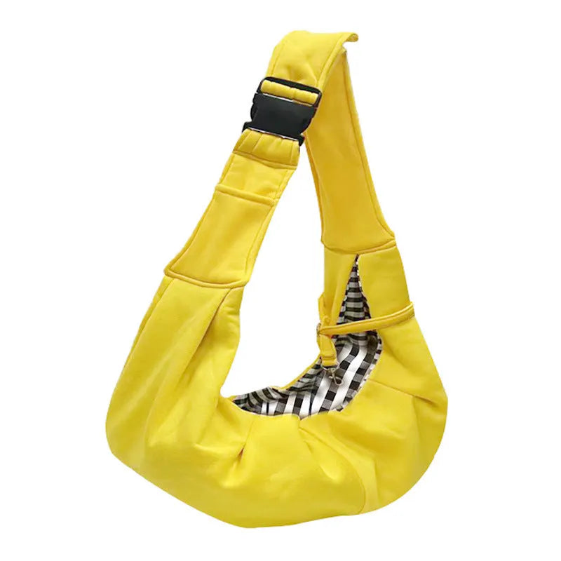 Adjustable shoulder strap pet carrier bag in multiple colours for small dogs and cats under 7.5 kg