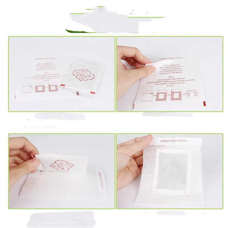 10-pack relieving fatigue foot patches for general foot care nourishment treatment