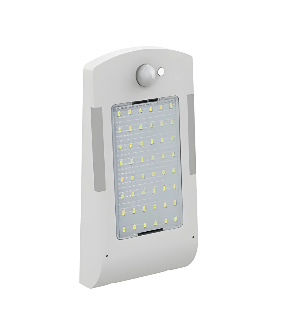 Solar powered outdoor garden light with motion sensor and waterproof IP65 rating