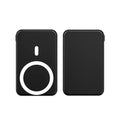 Ultra-thin wireless magnetic power bank for iPhone fast charging in black blue white colours