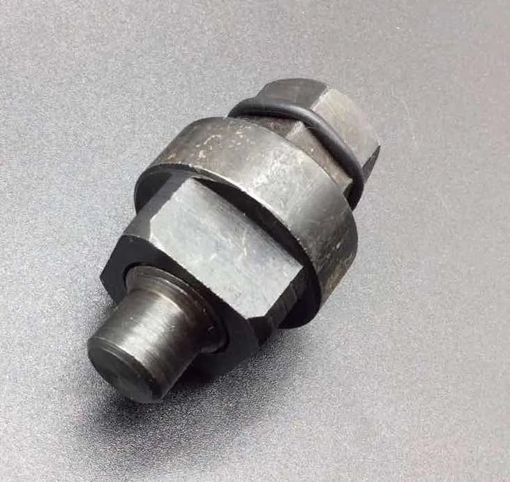 Aodi T40058 crankshaft rotating sleeve timing tool adapter with guide pin and directional arrows