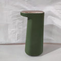 Automatic foam soap dispenser with infrared sensor in white, pink, green, or dark green colours