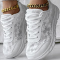 Women's canvas sports shoes with breathable upper, flat heel, and soft bottom in black, blue, pink, or white