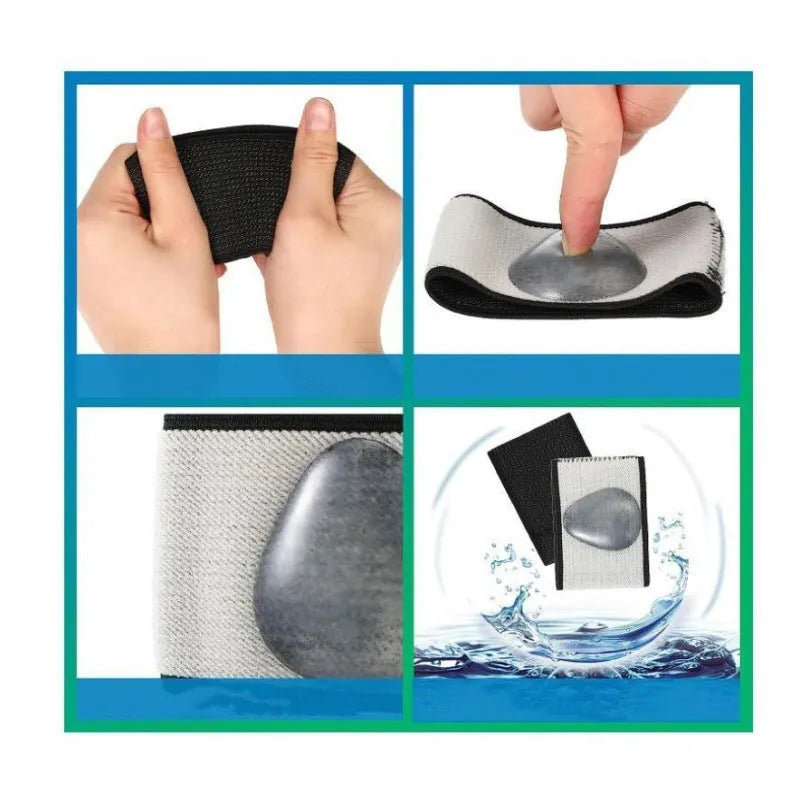 Elastic arch support foot bandage with heart pad design, adjustable compression for foot alignment
