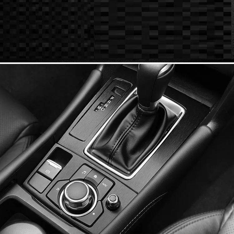 Unksera car interior decorative film sticker kit for centre console and instrument panel protection