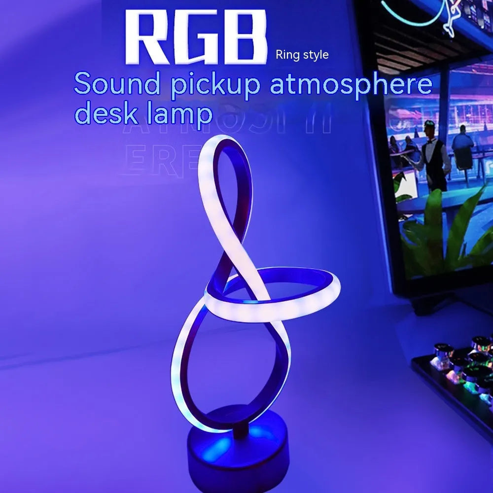 Black musical note shaped Bluetooth light with remote control, iron and aluminium construction, three size options