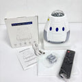 Space capsule USB projection lamp in Space White colour with remote control creating Galaxy starry atmosphere lighting