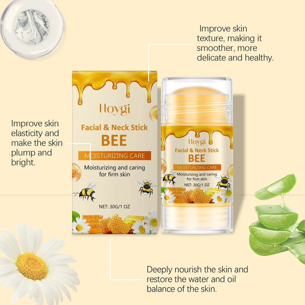 30g moisturising facial essence stick with beeswax and natural extracts including chamomile and aloe vera