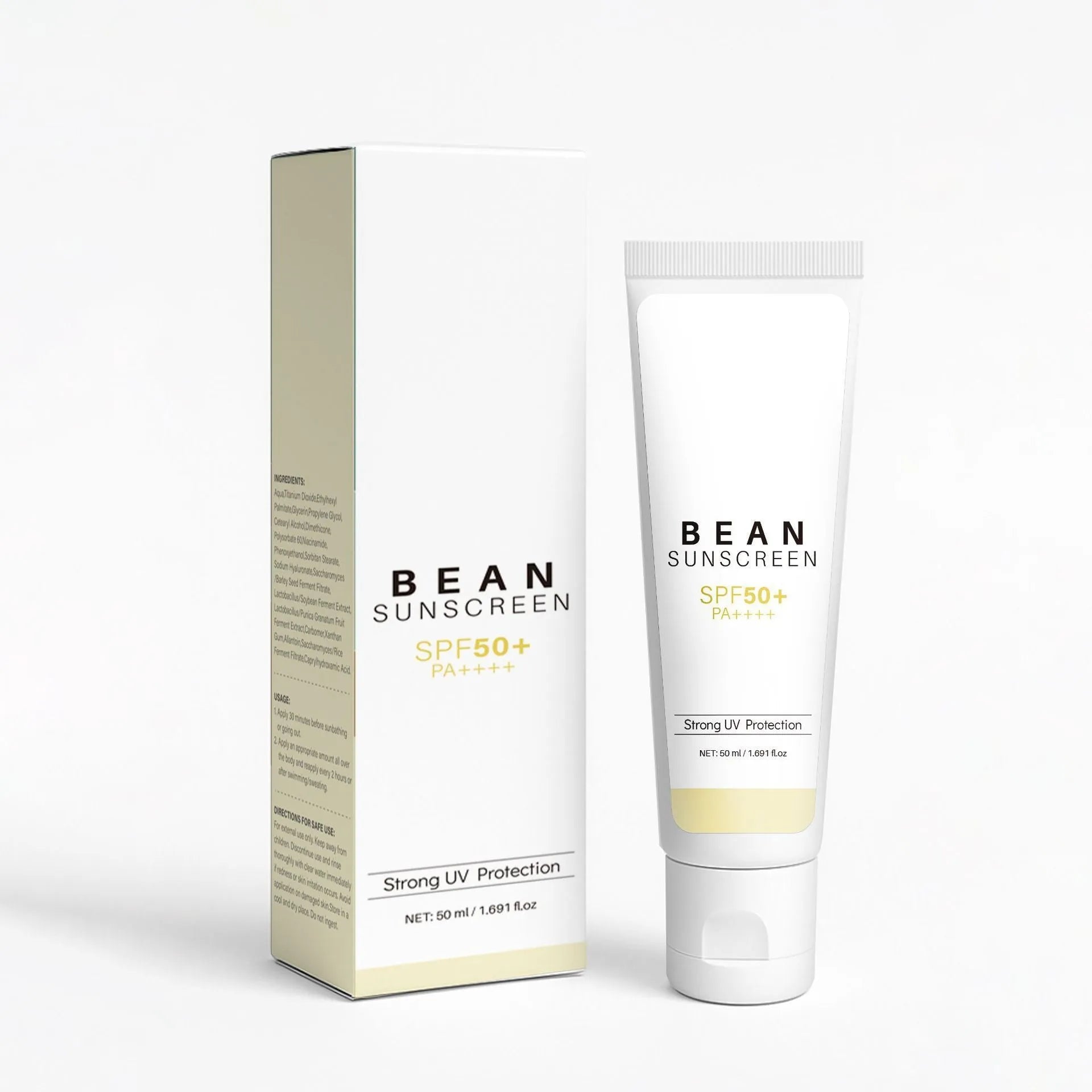 Waterproof and UV protection makeup primer in 50ml size with moisturising cream formulation