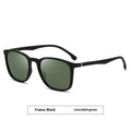 Men's polarised sunglasses with a PC frame and UV400 lenses in a choice of colours including black and blue.