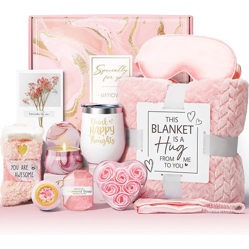 Aromatherapy candle soap bath set in modern style, dimensions 27x23x13cm, plastic construction
