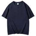 European style 300g cotton round neck T-shirt with printing pattern in multiple colour options