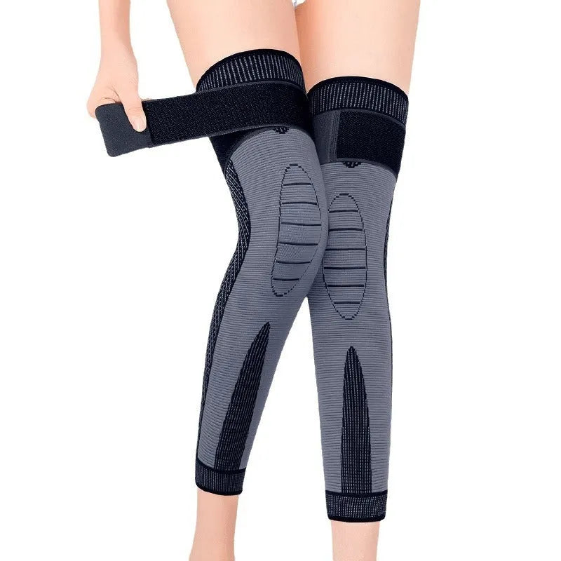 Self-heating knee pad with Argy Wormwood bandage in black, green or orange, sizes M L XL, one pair