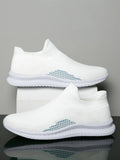 Popcorn Flyknit Socks Casual Sneaker in solid colour with fabric upper and viscose sole, low-top design