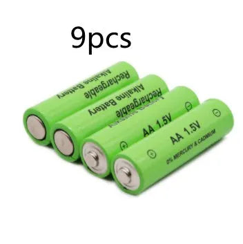 AA rechargeable battery with 3000mAh capacity showing standard dimensions and industrial grade construction