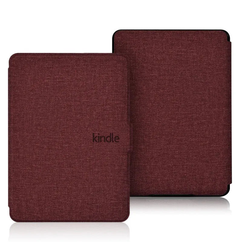 Magnetic leather case for Kindle Paperwhite in multiple colours with hard shell protection