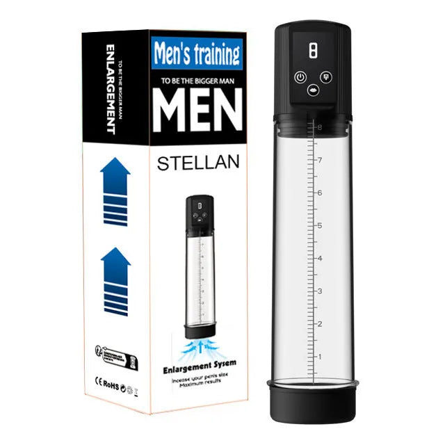 Airplane Bottle Men's electric training pump for negative pressure stretching in diqiao colour