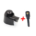 Black plastic Volkswagen rear wiper cover nozzle replacement part for Tiguan and Golf models