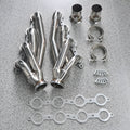 Polished silver 304 stainless steel exhaust manifold for Chevrolet LS engines