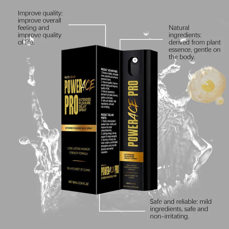 10ml men's body moisturising external care spray bottle with spray nozzle