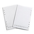 Loose spiral notebook filling paper with Zodiac Forest Paper, 64 pages, and assorted refills for writing and drawing