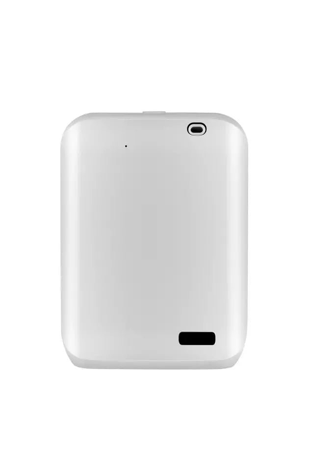 White smart HVAC wall mount essential oil diffuser with 150ml capacity and app control interface