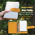 A7 loose-leaf watercolour book in five colours: Avocado Green, Hazelnut Brown, Mango Pudding, Mocha Coffee, Rainforest Green