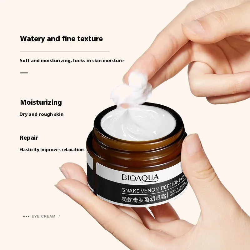 30g tube of peptide firming eye cream for dark circles and fine lines, suitable for all skin types