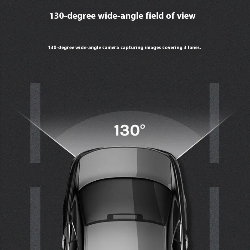 70 metre HD 1080p rear recording camera for vehicles with 130 degree viewing angle