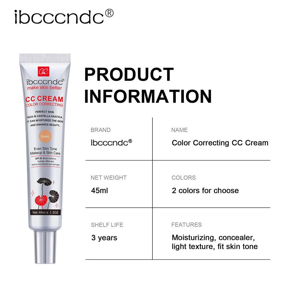 Erborian CC Cream tube with Centella Asiatica for colour correction and natural radiance enhancement