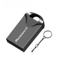 Metal Creativity Speed Car USB storage disc with chain, 10x10x4.6mm size, in black colour showing USB connector