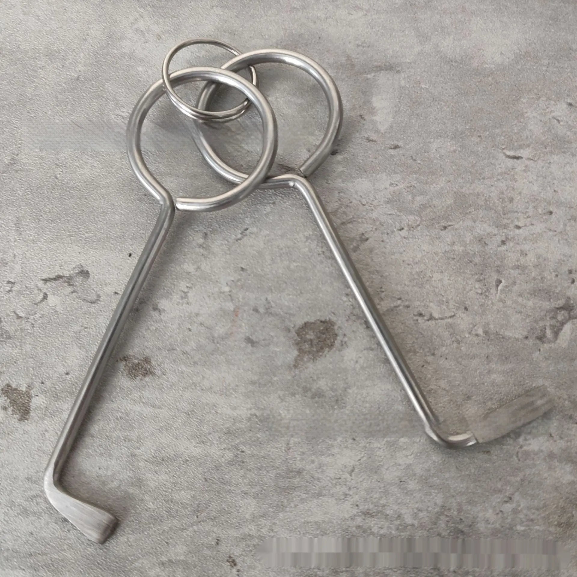 Two alloy wrench tools, each 15cm long, for universal household repairs in the UK