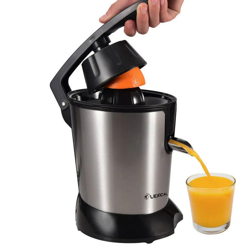Lemon Orange Juice Separation Machine with vertical screw rod cutter and stainless steel body