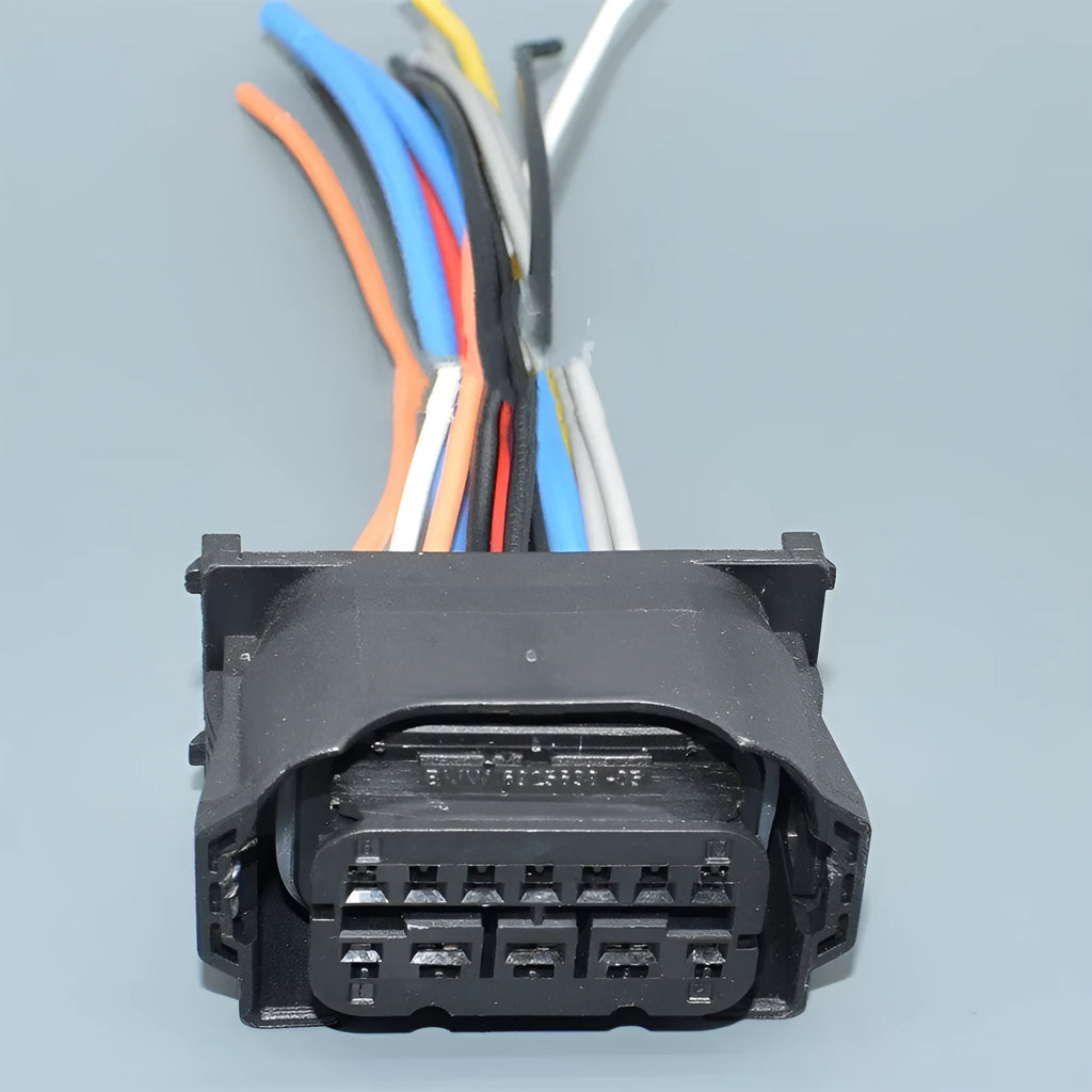 Black BMW headlight line speed plug connector for X1 E90 E92 vehicles