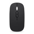 iMice wireless rechargeable silent mouse, 2.4GHz, 1600DPI, 113 x 57 x 25mm, black or silver grey, for laptop and desktop