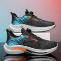 Low-top sneakers with mesh lining and rotating buckle closure in multiple colour combinations