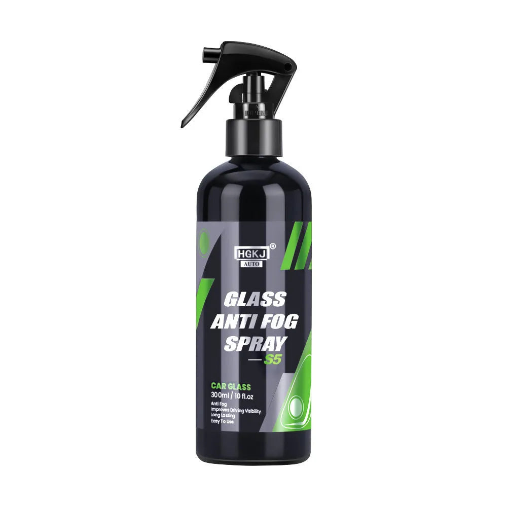 Car glass antifogging spray bottle in 50ml and 100ml sizes for windscreen and mirror demisting