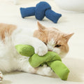 White knotted cotton dog rope toy for tug-of-war and dental care
