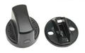Black ABS ignition knob cover for automobiles, single switch cover model 4408A1674408A031