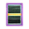 Creative large capacity messy eyelash mixed box measuring 13.7cm x 13.5cm x 1.4cm with five specification options