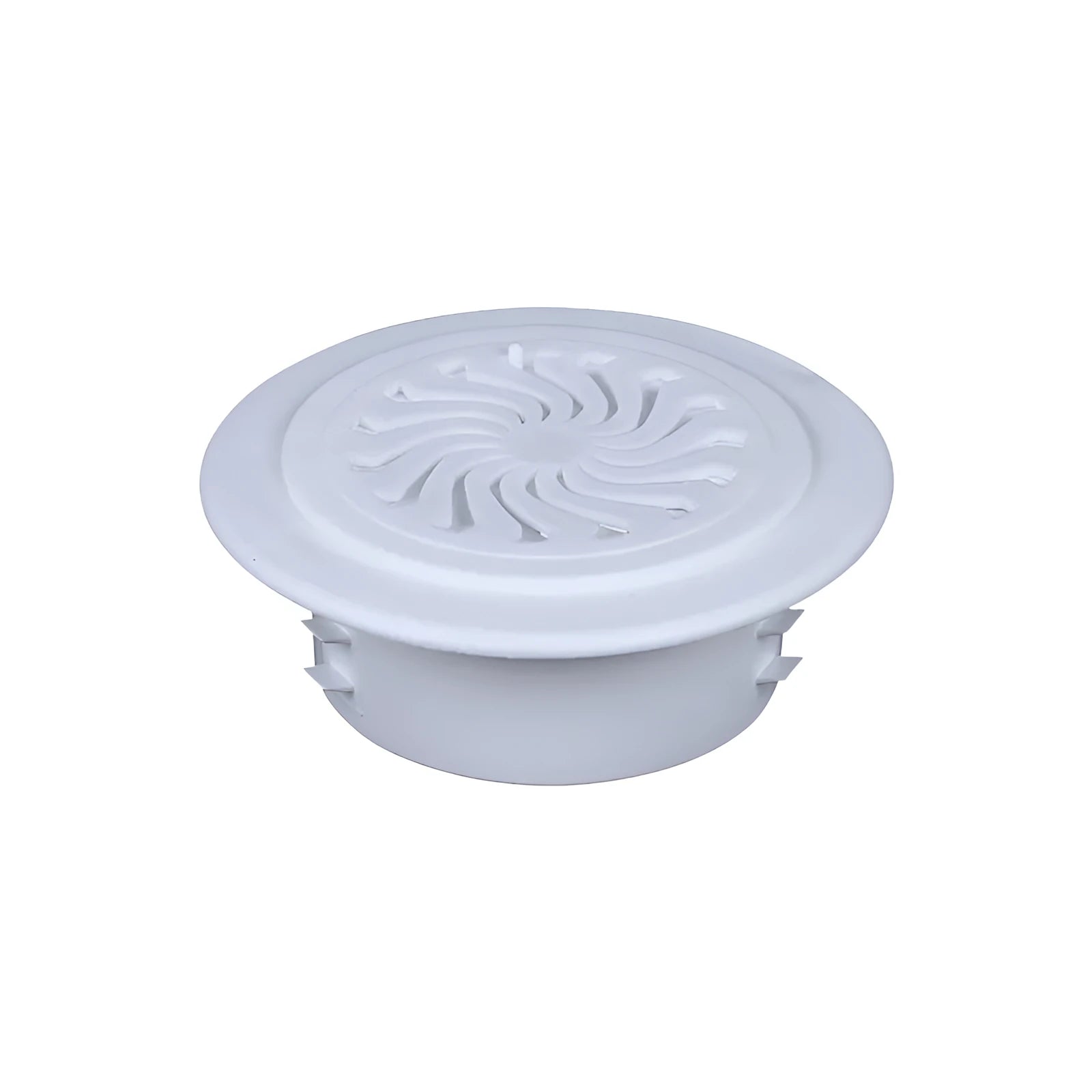 Plastic air conditioning wall hole cover and sealing kit with multiple cap sizes