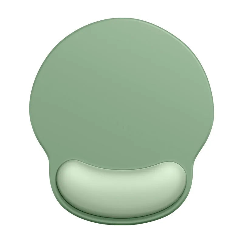 Gradient Girl silicone mouse mat with wristband in Mint Green colour, dimensions 220mm by 250mm