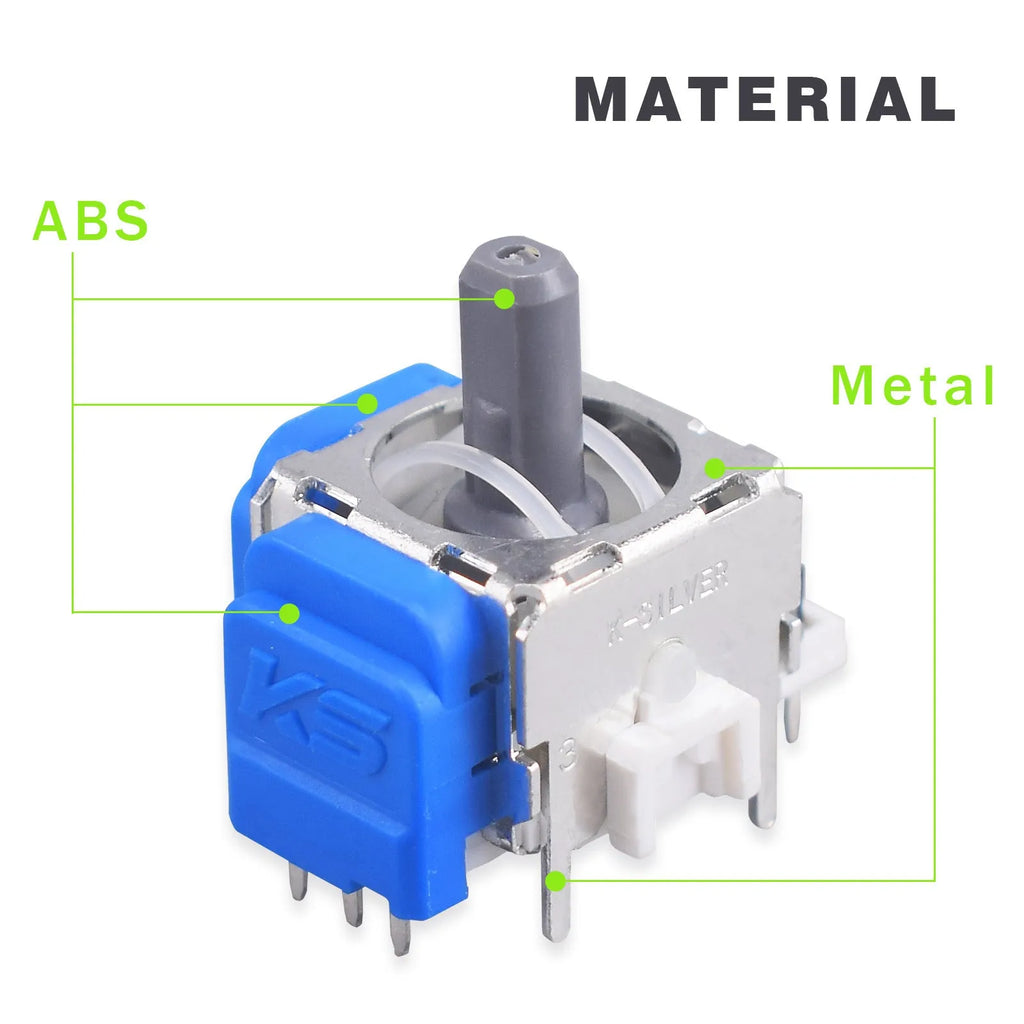 Hall electromagnetic joystick module for PS5 PS4 XBOX Switch controller replacement with 2.5cm cap
