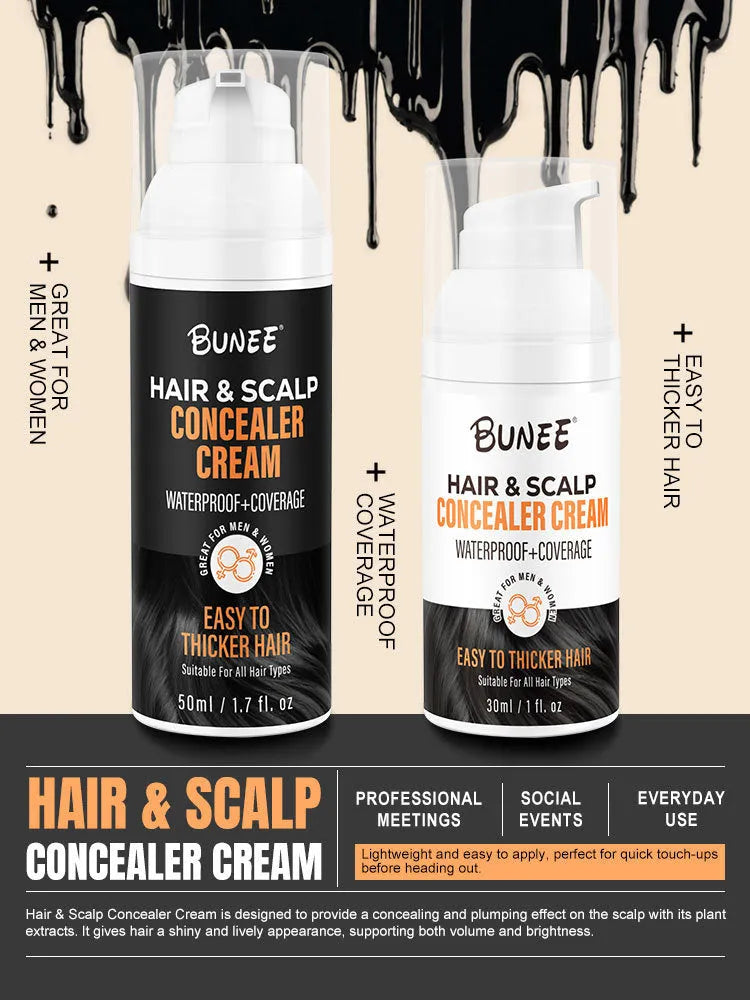 30ml scalp concealer pomade for covering hair thinning areas with nourishing formula